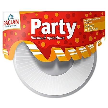 PACLAN Party Тарелка глуб. д/супа/салата 185мм 6штук/уп.
