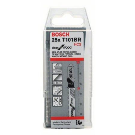 

Лобзиковая пилка Bosch T 101 BR 25шт 2608633623