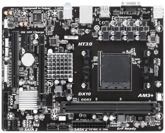 

Материнская плата GigaByte GA-78LMT-S2 R2 Socket AM3+ 760G 2xDDR3 1xPCI-E 16x 1xPCI 1xPCI-E 1x 6xSATAIII mATX Retail