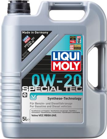 НС-синтетическое моторное масло LiquiMoly Special Tec V 0W20 5 л 20632