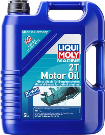 Минеральное моторное масло LiquiMoly Marine 2T Motor Oil 5 л 25020