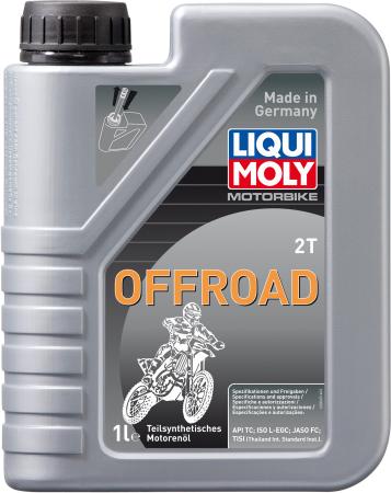 Полусинтетическое моторное масло LiquiMoly Motorbike 2T Offroad 1 л 3065