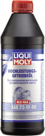 НС-синтетическое трансмиссионное масло LiquiMoly Hochleistungs-Getriebeoil 75W80 1 л 7584