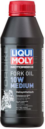 1506 LiquiMoly Синт. масло д/вилок и амортиз. Motorbike Fork Oil  Medium 10W (0,5л)