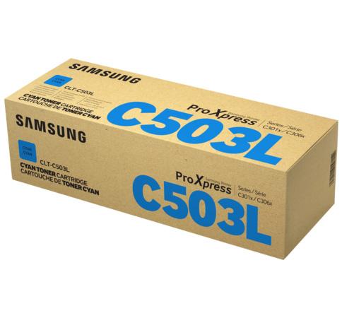 Картридж Samsung SU016A CLT-C503L для SL-C3060FR голубой