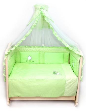 Бампер на кроватку Bombus Светик (зеленый)