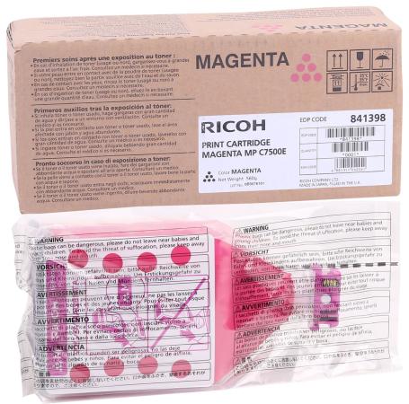 

Картридж Ricoh MP C7500 для Ricoh Aficio MP C6000 Ricoh Aficio MP C7500 пурпурный 842071