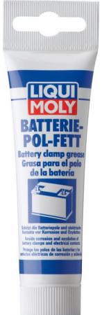 3140 LiquiMoly Смазка д/электроконтактов Batterie-Pol-Fett (0,05кг)