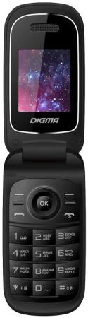 Мобильный телефон Digma A205 2G черный 1.77" 8 Мб