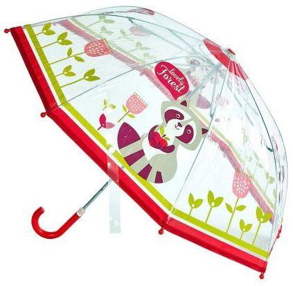 Зонт детский Apple forest прозрачный,46см 53596