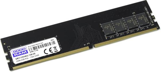 

Оперативная память 4Gb PC4-17000 2133MHz DDR4 DIMM GoodRAM CL15 IR-C2133D464L15S/4G