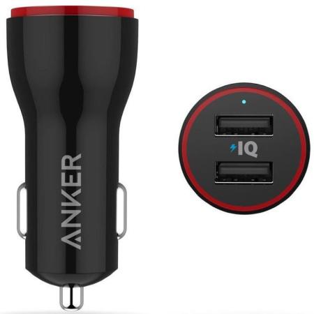 

Автомобильное зарядное устройство ANKER PowerDrive 2 Lite 2.4А 2 х USB черный A2308011