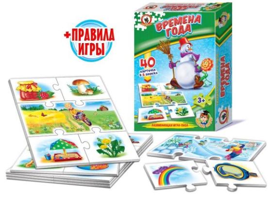 

Настольная игра развивающая Русский Стиль Времена года 03990