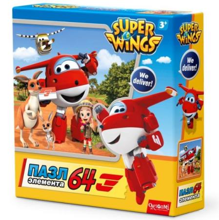 

Пазл 64А SuperWings Спасатели в Австралии