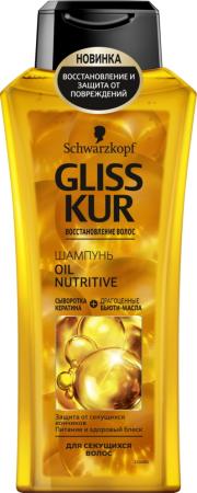 

Шампунь Gliss Kur "Oil Nutritive" 400 мл 2314182