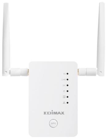 Точка доступа Edimax RE11 802.11abgnac 1167Mbps 2.4 ГГц 5 ГГц 1xLAN белый
