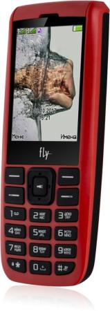 

Телефон Fly FF247 красный 2.4" 32 Мб GPS