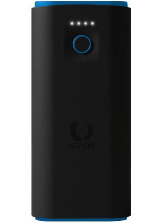 Внешний аккумулятор Power Bank 5000 мАч Smart Buy Utashi X 5000 черный синий SBPB-515