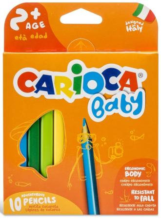 

Набор карандашей CARIOCA Carioca baby 10 шт 42819