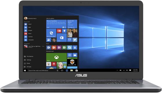 

Ноутбук ASUS X705UA-BX404T 17.3" 1600x900 Intel Core i3-7100U 500 Gb 6Gb Intel HD Graphics 620 серый Windows 10 Home 90NB0EV1-M04910