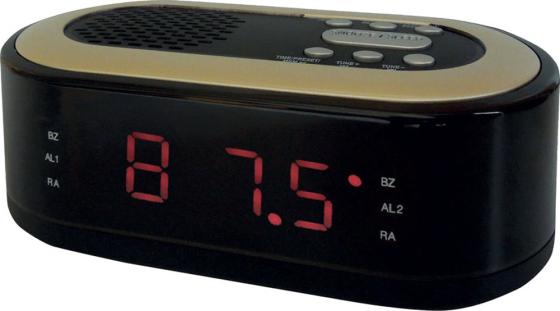 Радиобудильник Hyundai H-RCL230 чёрный