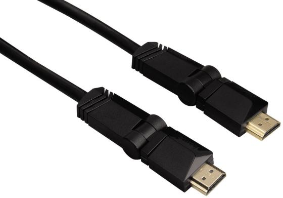 

Кабель HDMI 1.5м HAMA 00123276 круглый черный