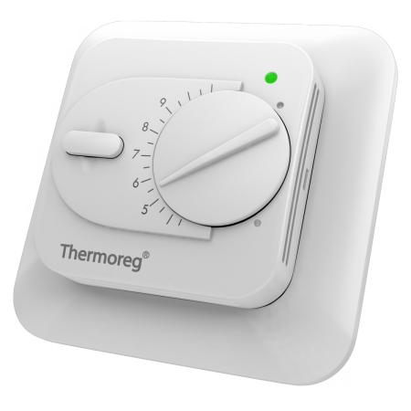 

Терморегулятор THERMO Thermoreg TI-200 электр. 3600Вт глуб.18мм