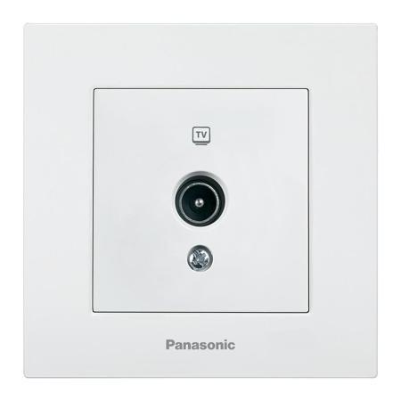 Розетка Panasonic WKTT0451-2WH-RES 1 А белый