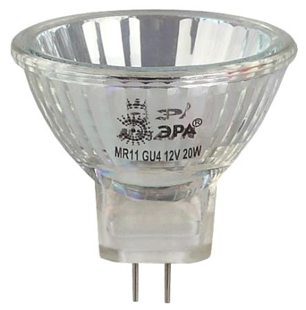Лампа галогенная ЭРА GU4-MR11-20W-12V-30Cl  (10/200/8400)