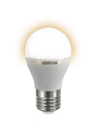 

Лампа GAUSS LED Elementary Globe 6W E27 2700K Арт.LD53216
