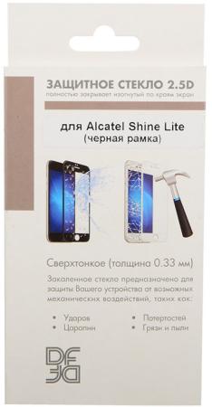 

Закаленное стекло DF alColor-01 с цветной рамкой для Alcatel Shine Lite черный