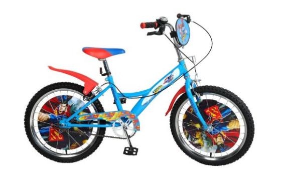Велосипед двухколёсный Навигатор Супермен 20" красно-синий ВН20170