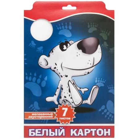 

Набор белого картона Action! 4680291048767 A4 7 листов