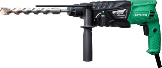 

Перфоратор HITACHI DH24PG-NY 730Вт sds-plus Ф24мм 2 режима кейс этажерочного типа