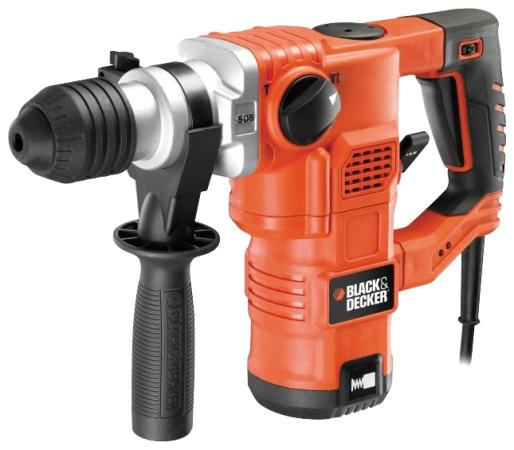 

Перфоратор BLACK & DECKER KD1250K-QS SDS+ 1250Вт 3режима 3.2Дж патрон чемодан