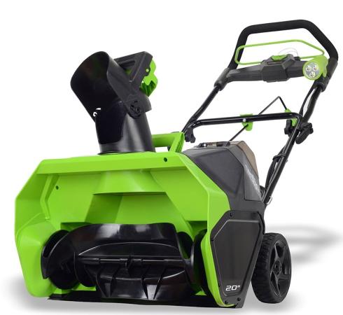 

Аккумуляторный снегоуборщик Greenworks 40V G-max GD40SB без аккумулятора и зарядного устройства