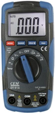 Мультиметр CEM DT-914 многофункциональный цифровой