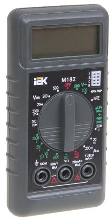Мультиметр IEK Compact M182  цифровой 278505