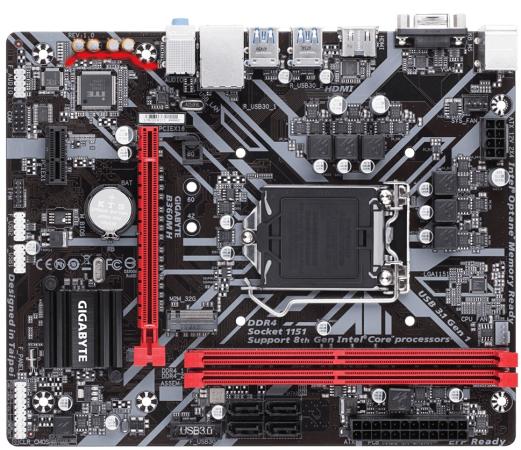 

Материнская плата GigaByte B360M H Socket 1151 v2 B360 2xDDR4 1xPCI-E 16x 1xPCI-E 1x 4 mATX Retail