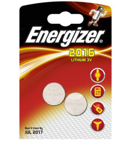 

ENERGIZER Батарейка Lithium CR2016 FSB 2шт