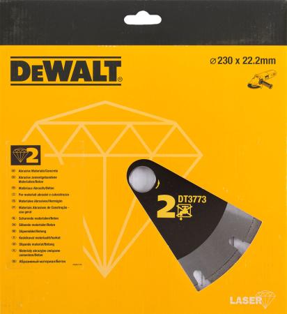 

Диск алм. DeWALT DT3773-XJ сегментный по абразивным материалам, 230x22.2x2.4мм