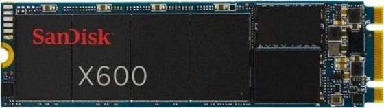 Твердотельный накопитель SSD M.2 256 Gb SanDisk X600 Read 550Mb/s Write 525Mb/s 3D NAND TLC
