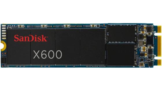 Твердотельный накопитель SSD M.2 512 Gb SanDisk X600 Read 560Mb/s Write 530Mb/s TLC