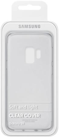 

Чехол (клип-кейс) Samsung для Samsung Galaxy S9 Clear Cover прозрачный (EF-QG960TTEGRU)