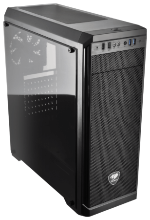 

Корпус ATX Cougar MX330-G Без БП чёрный