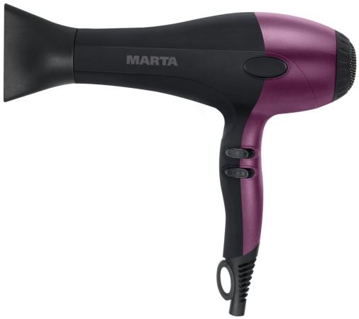 

Фен Marta MT-1426 2000Вт чёрный фиолетовый