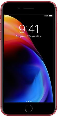 Смартфон Apple iPhone 8 Plus красный 5.5" 64 Гб NFC LTE Wi-Fi GPS 3G MRT92RU/A