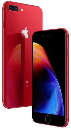 Смартфон Apple iPhone 8 Plus красный 5.5" 256 Гб NFC LTE Wi-Fi GPS 3G MRTA2RU/A