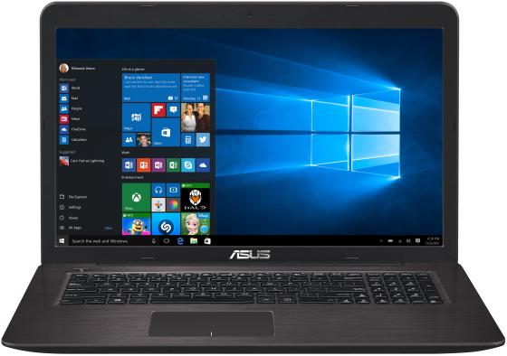 

Ноутбук ASUS VivoBook X756UQ-T4453T 17.3" 1920x1080 Intel Core i3-7100U 1 Tb 6Gb nVidia GeForce GT 940MX 2048 Мб коричневый Windows 10 Home 90NB0C31-M05450