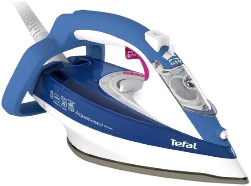 

Утюг Tefal Aquaspeed FV5540 2600Вт белый синий